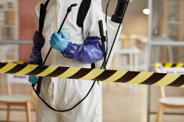 Professional Blood Cleanup technician working in Lebanon, NJ